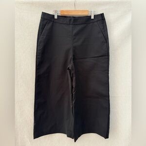 giordano / ladies Crop Wide Leg Pants Black